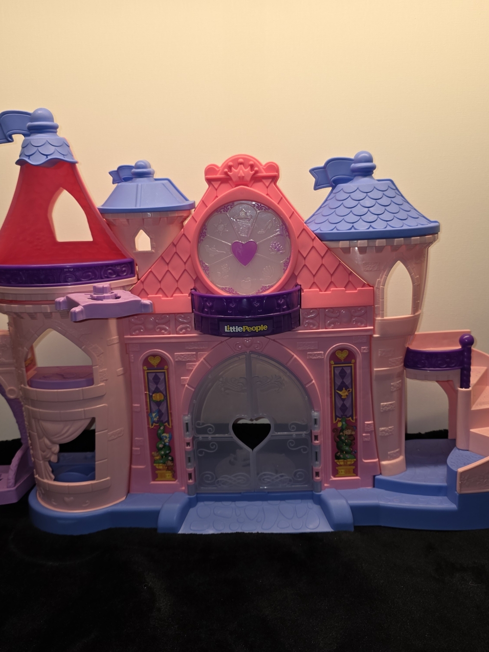Little People Pink & Purple Castle Playset With Sounds And Lights .